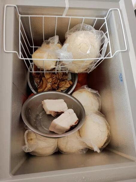 美菱MELING278升商用家用冰柜可以冻两三百斤的东西？