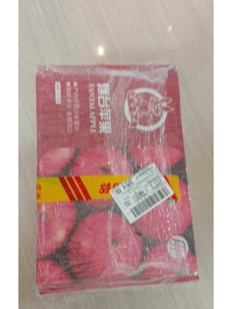 烟台红富士苹果12个礼盒净重2.6kg起请问这是真的能吃的苹果吗？