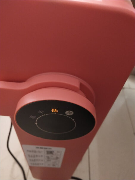 美的取暖器粉色效果怎么样，室内温度能达到多少？