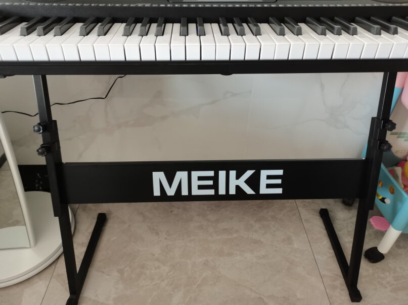 美科MK-97561键钢琴键多功能智能电子琴儿童初学乐器能不能连接电脑？