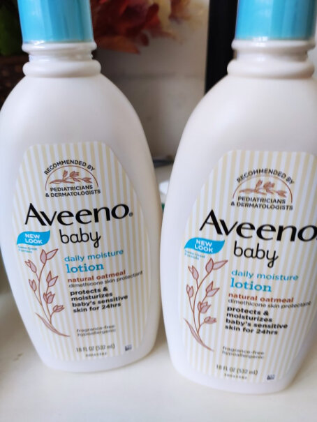 Aveeno艾惟诺婴儿保湿润肤身体乳浅蓝盖和深蓝盖有什么区别？