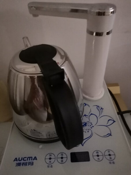 澳柯玛全自动上水电热水壶电水壶烧水壶问一下，这个壶烧开水后是自动停机还是过几秒复烧？