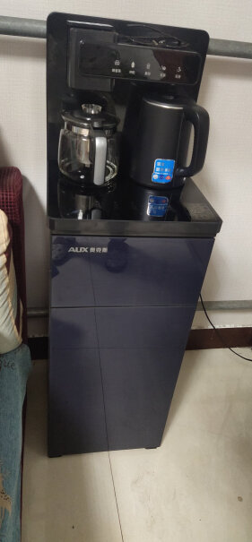 奥克斯茶吧机家用多功能智能遥控温热型立式饮水机取水满了可以自动停吗？