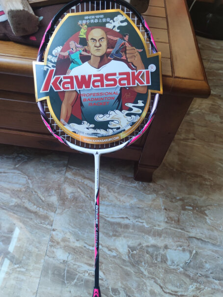 羽毛球拍川崎KAWASAKI全碳素羽毛球拍单拍使用体验,评测下怎么样！
