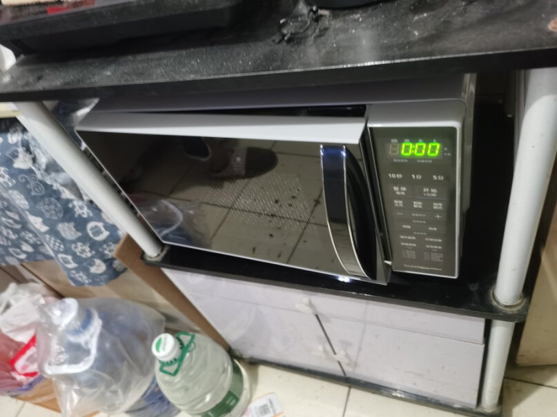 美的智能变频微波炉微波炉烤箱一体机请问没有开关的怎么调时间？