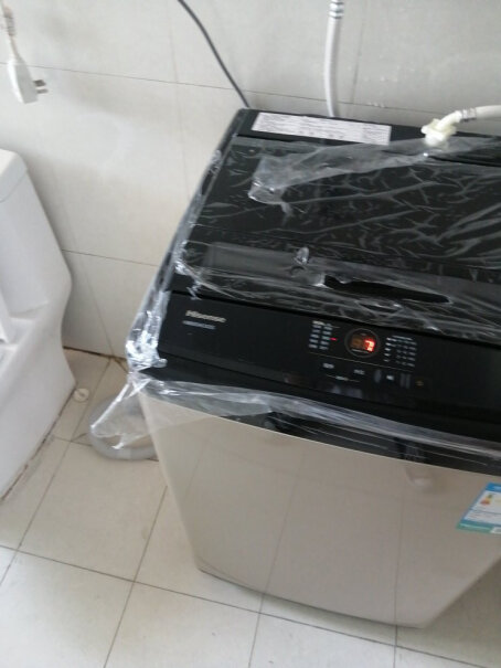 海信Hisense波轮洗衣机全自动8公斤大容量会不会把水管安装好呀？