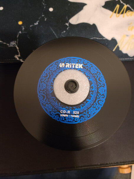 铼德RITEK青花瓷黑胶音乐盘刻完盘可以读出来吧？