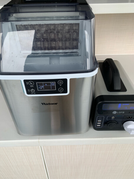 沃拓莱制冰机商用全自动小型奶茶店25kg这款可以做冰沙吗？我之前买了另一个牌子的制冰机，打出来的冰沙全是水？
