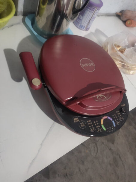 苏泊尔电饼铛家用电饼档温度功率可调吗 那个➕➖号是干嘛用的？