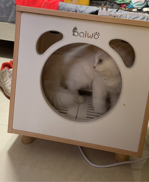 美容电器百我（baiwo宠物烘干机猫咪木制猫屋暖猫窝好不好,为什么买家这样评价！