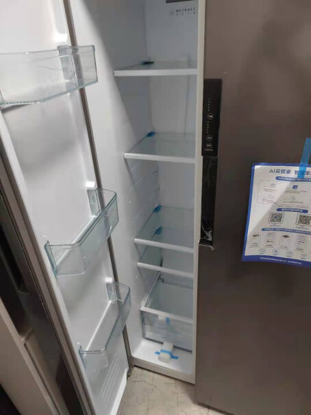 冰箱美的Midea606升冰箱双开门对开门冰箱一级变频风冷无霜智能家电BCD-606WKPZME评测结果不看后悔,评测比较哪款好？