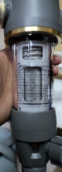 美的前置过滤器40微米反冲洗压力表监控过滤自来水后可以直接喝吗？