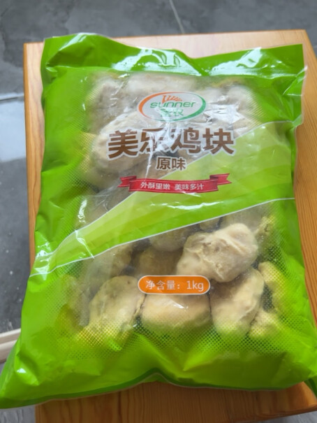 圣农鸡块原味1kg你们的包装上有生产日期吗，反正我的没有？