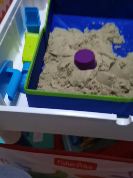美乐童年玩具美乐伦堡套装魔力星空无毒沙子两岁会不会玩的到处都是？