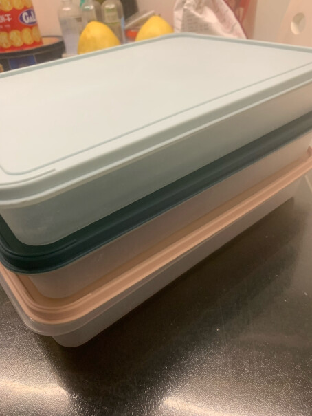 佳佰冷冻饺子盒3层亲们密封效果怎么样。能放进去买来的肥牛片吧？