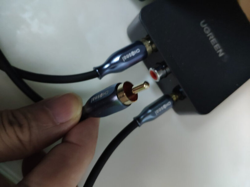 线缆CHOSEAL QS3002T1 3.5mm双莲花音频线评测质量怎么样！评测质量好吗？
