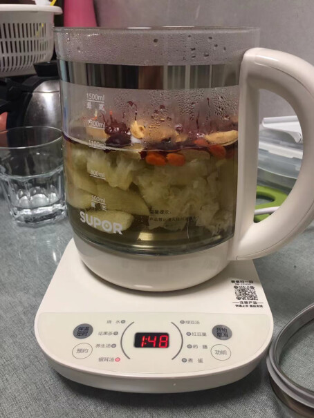 苏泊尔养生壶1.5L煮茶器花茶壶如果设定45度，能保持这个温度吗？