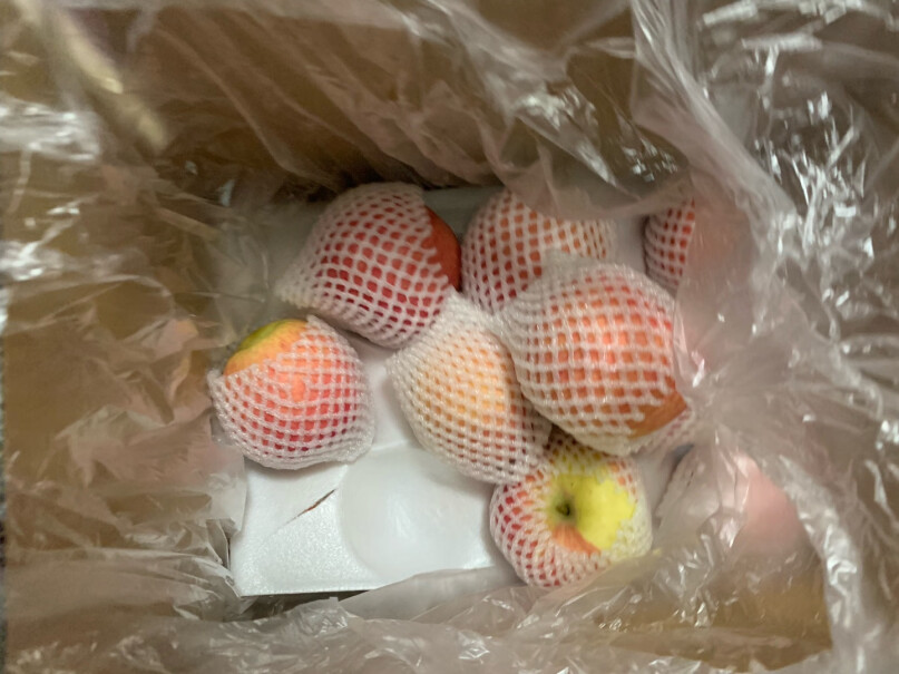 烟台红富士苹果5kg装能看出来是京东买的吗？？，送人，假装带特产？
