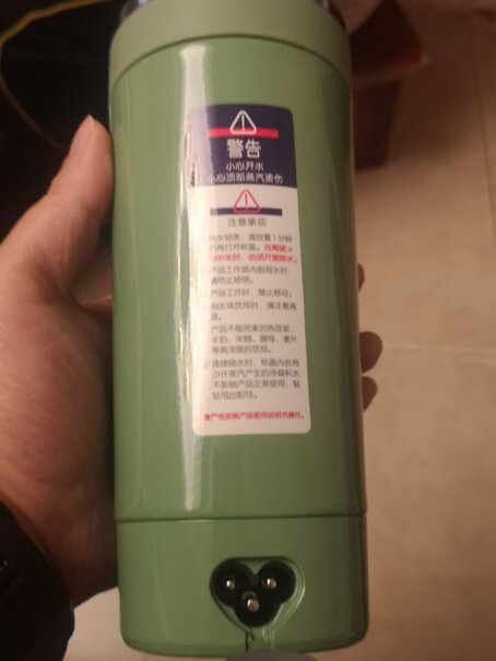 摩飞电器电水壶烧水壶便携式家用旅行电热水壶烧得时候要插电吗？还是内置电池？