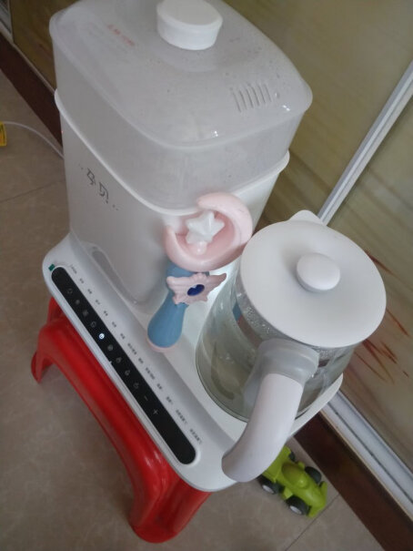 孕贝（yunbaby）暖奶消毒德国孕贝五合一恒温水壶温奶器恒温调奶器奶瓶消毒器评价质量实话实说,小白必看！