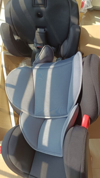 gb好孩子高速汽车儿童安全座椅用安全带固定到底牢固不？