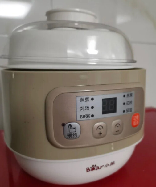小熊电炖盅电炖锅煮两碗宝宝粥，大概米和水的量是多少啊？