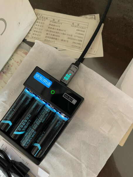 京东京造5号充电锂电池有没有人在闪光灯上用的？ 回电快吗？