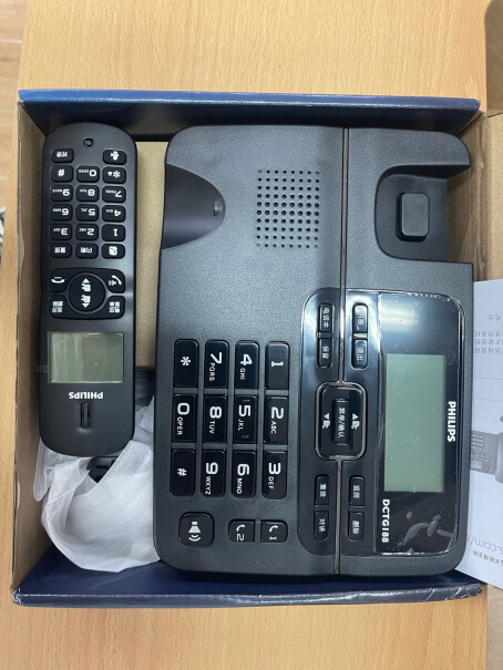 飞利浦电话机座机固定电话电信卡能用吗？