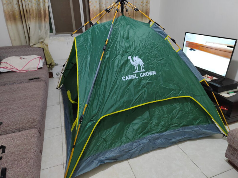 帐篷-垫子骆驼帐篷户外3-4人全自动帐篷速开防雨野营露营帐篷入手使用1个月感受揭露,内幕透露。