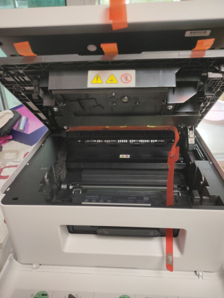 打印机背后有有线网口吗？