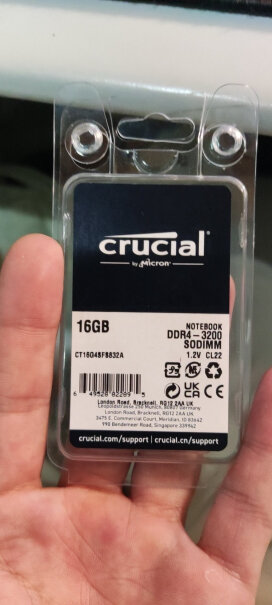 内存Crucial笔记本4G内存条DDR4功能介绍,究竟合不合格？