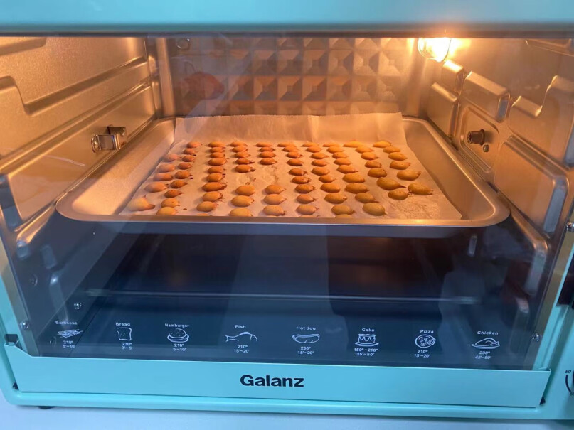 格兰仕电烤箱家用40L大容量上下独立控温可以热菜吗，可以解冻吗？