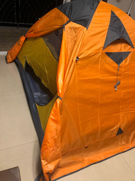 牧高笛双人双层高山四季防风防雨带雪裙铝杆帐篷2人的买哪款好睡？