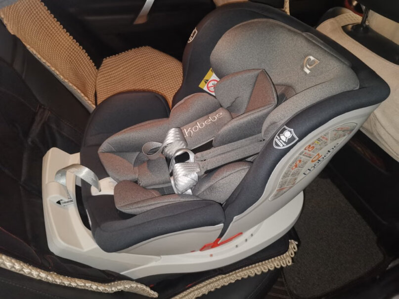 德国怡戈宝宝汽车儿童安全座椅0-4-12岁婴儿车载座椅安伯灰为啥我安装上会晃动？大家的晃不晃？