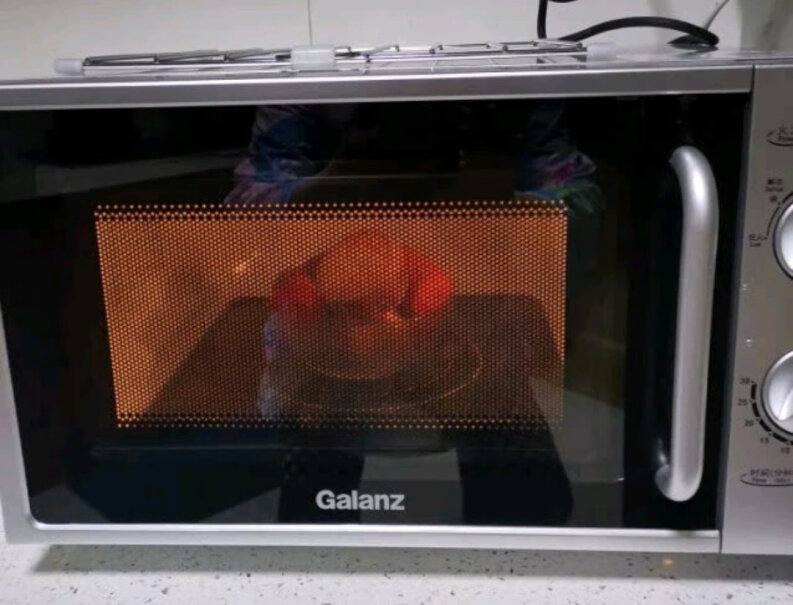 格兰仕家用微波炉能不能放一只鸡进去烤啊？