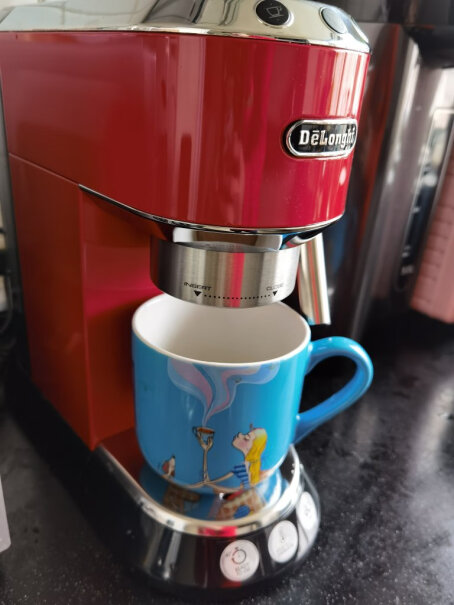 德龙咖啡机半自动咖啡机咖啡渣黏糊糊的吗？