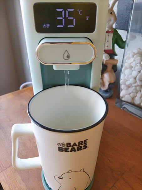 集米A6即热饮水机即热式饮水机家用办公台式饮水机茶吧水箱和加热部分分别是什么材质？