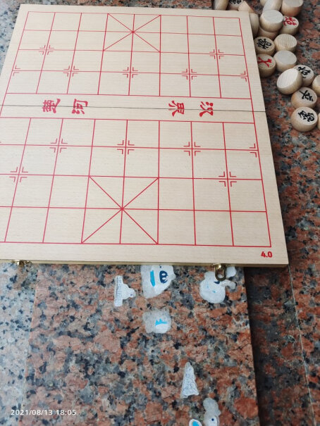 中国象棋得力升级款40mm木连盘榉木中国象棋套装6748评测质量好不好,入手使用1个月感受揭露？