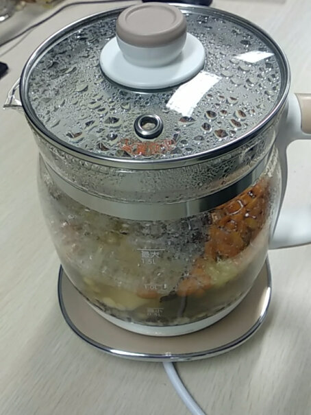 小熊养生壶热水壶煮茶器煮茶壶请问熬白米粥，要不要放炖蛊煮？