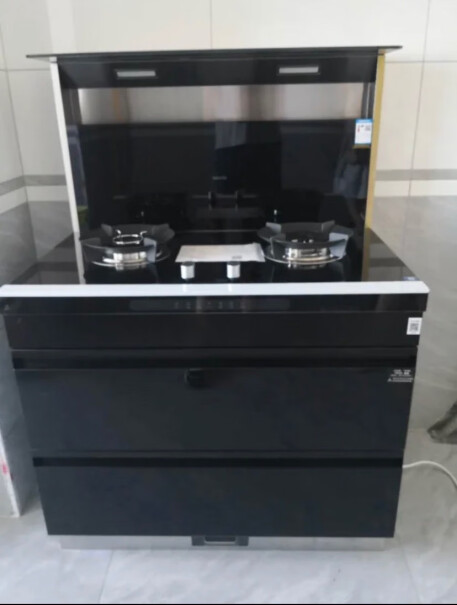 华凌集成灶JJZT-90WD26-G小黑盒请问厨柜的高度和集成灶高度做一样的吗（800）？