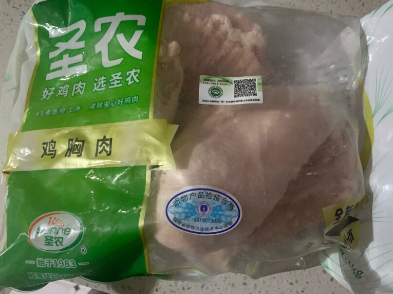 圣农白羽鸡胸肉 1kg 冷冻食材怎么样入手更具性价比？功能评测介绍？