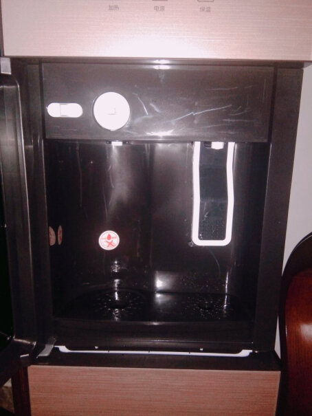 美菱饮水机立式家用办公双开门柜式温烧水的时候噪音大吗？