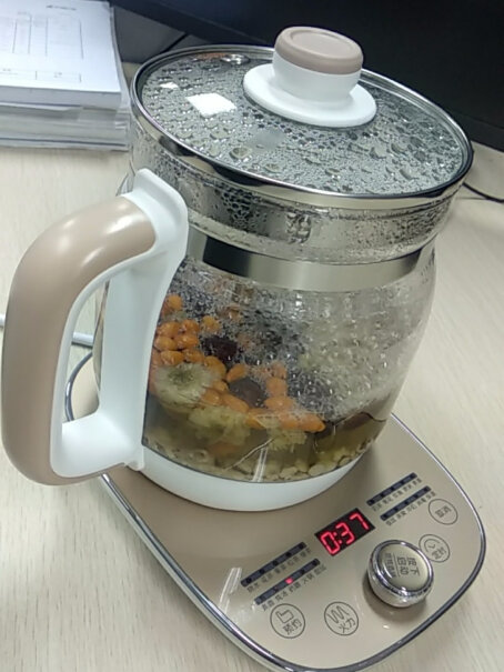 小熊养生壶热水壶煮茶器煮茶壶燕窝煮起来适合吗？