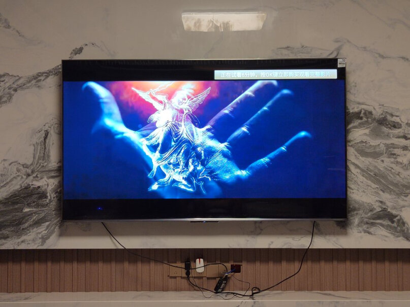 海信电视75E5G75英寸4K超清声控智慧屏请问你家电视看电影每次都有片头广告吗？