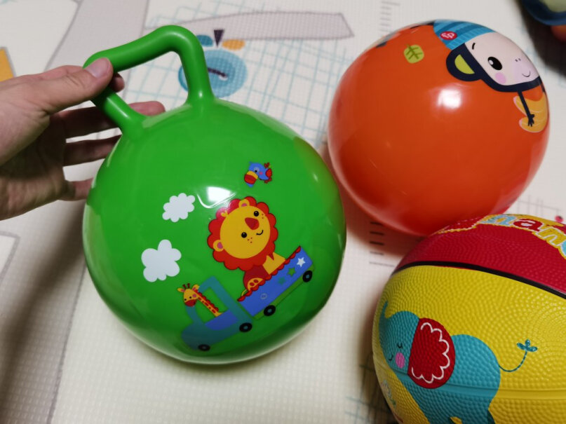 儿童玩具球费雪玩具球宝宝小皮球摇摇球25cmF0601H4礼品评测结果不看后悔,质量真的差吗？