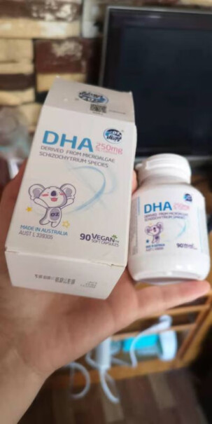 DHA澳乐乳儿童DHA藻油胶囊90粒*1瓶多少钱？评测下怎么样！