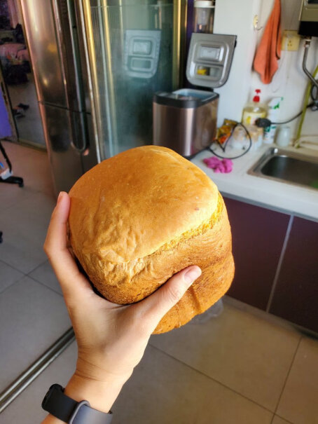 美的面包机早餐烤面包机和面机可以做无糖面包吗？怎么做？
