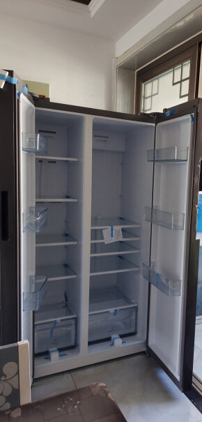美的冰箱双变频风冷无霜对开双门冰箱保鲜是美的正品？