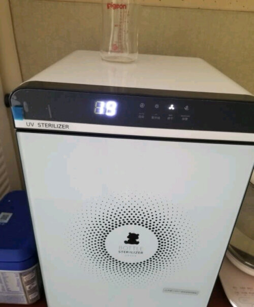 小白熊奶瓶消毒器带烘干器18.5L温调模式中实际温度为啥比设定温度还高。
