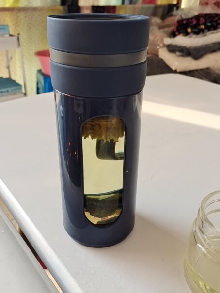 富光泡茶师系列双层透明茶水分离塑玻杯重量是多少？